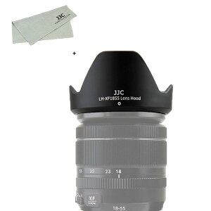 JJC �t�� �����Y�t�[�h Fujifilm FUJINON XF 14mm F2.8 R & XF 18-55mm F2.8-4 R LM OIS �����Y �p �U58mm�ی�t�B���^�[ �� �����Y�L���b�v �C���X�g�[���\
