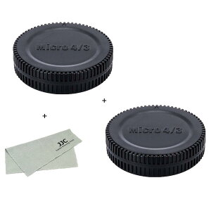 2�g�� JJC Olympus Panasonic M4/3�}�E���g ���A�����Y�L���b�v + �{�f�B�L���b�v Olympus OM-3 OM-1 II OM-1 OM-5 E-M10 IV III II E-M5 III Pen E-PL9 E-PL8 E-PL7 Panasonic Lumix G9II GH7 GH6 G110 GX7 GX7II GX9 G95 GH5 GH5II �ȂǗp