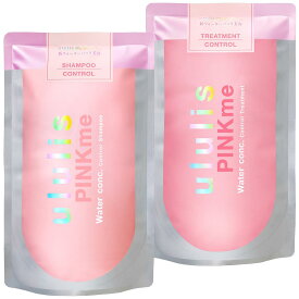 ウルリス シャンプー トリートメント 選べる 単品 セット トラベル 旅行用 (PINKme, 詰め替え2点セット)