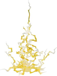 TAMASHII NATIONS ��EFFECT THUNDER Yellow Ver. �m���X�P�[�� ABS&PVC�� �h���ς݊����i�t�B�M���A