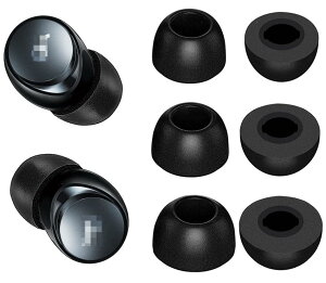 A-Pcas �ᔽ���C���[�s�[�X Soundcore�p Liberty 4�p Life P2 Mini �p Space A40�p Soundcore Air 2 Pro�p �E���^�����C���[�s�[�X �L���t�H�[���C���[�`�b�v Fit in the Case �Չ��� �t�B�b�g�� ���������� S/M/L 3�y�A