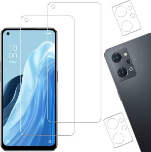 �y2+2���Z�b�g�z KPNS ���{�f�ސ� �����K���X OPPO Reno7 A OPPO Reno9 A �p �K���X�t�B���� �J�����t�B���� �J�o�[ �ی�t�B����