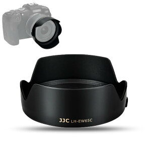 JJC EW-65C �t�� �����Y�t�[�h Canon RF 16mm F2.8 STM �����Y �p Canon EOS R RP R3 R5 R6 �J���� �ɑΉ� �U43mm�ی�t�B���^�[ �� �����Y�L���b�v�C���X�g�[���\