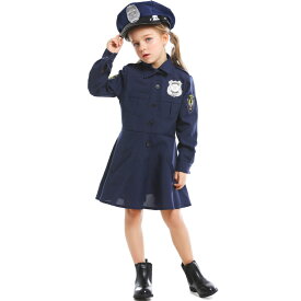 【200円クーポン配布中 送料無料】 2025 クリスマス 警察 ハロウィン 衣装 キッズ コスプレ 子供服 3点セット 女の子 警察官 警官 仮装 誕生日 プレゼント かわいい 学校 幼稚園 ハロウィン 衣装 子供 婦人警官 子供 ハロウィーン 衣装 ガールズポリス 子供用