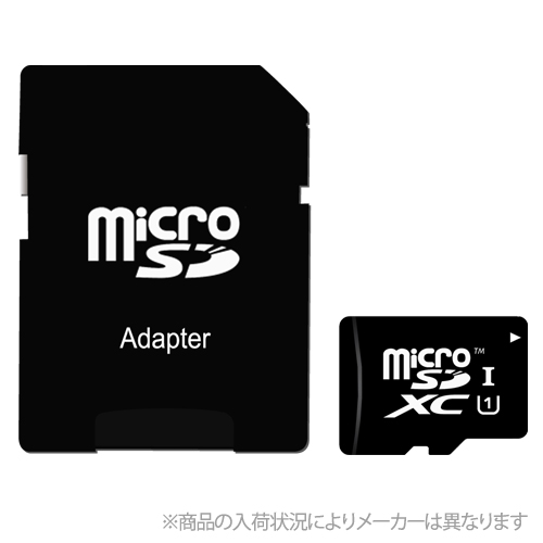 マイクロSDカード 64GB アダプター付き ノーブランド microSDXC class10 UHS-I