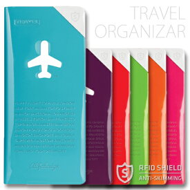 トラベルオーガナイザー ALIFE HAPPY FLIGHT SHIELD TRAVEL ORGANIZER e-パスポート対応 スキミング防止機能付