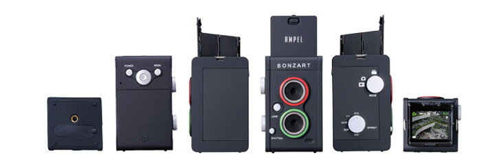 楽天市場】【リペア品】BONZART AMPEL ボンザート アンペル 二眼レフ風 
