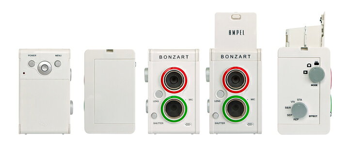 楽天市場】【リペア品】BONZART AMPEL ボンザート アンペル 二眼レフ風 