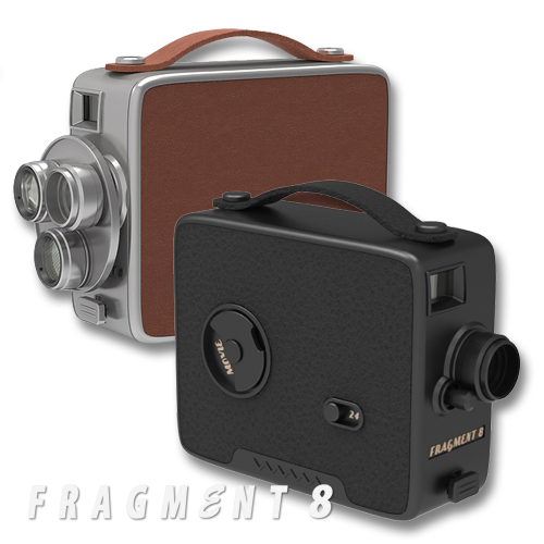 レトロな雰囲気な動画やGIFが撮れるデジタルカメラ Fragment モデル着用 注目アイテム 8 フラグメントエイト Effect Lens GIFアニメ ムービーカメラトイカメラ 春の新作シューズ満載 Set レトロカメラ 8mmフィルム風