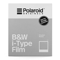 B&WFilmfori-typePolaroidOriginalsポラロイドi-typeカメラ用白黒フィルム8枚撮り