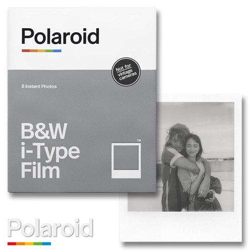 楽天市場】 Polaroid B&W i-Type Film ポラロイド フィルム モノクロ