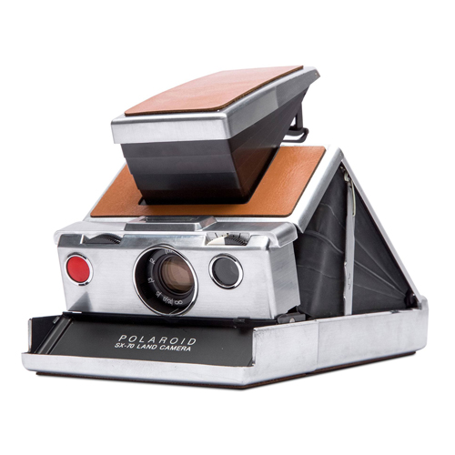 Polaroid ポラロイド SX-70 Original シルバー×ブラウン　一眼レフ インスタントカメラ | BONZ楽天市場店