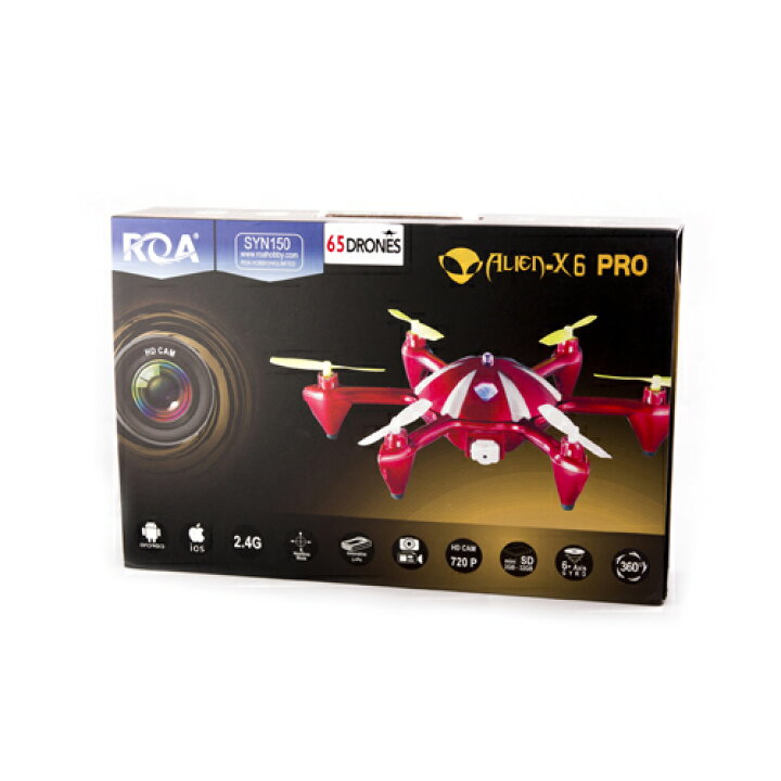 楽天市場】ラジコンヘリ カメラALIEN-X6 PRO エイリアン X6 プロ TEAD  