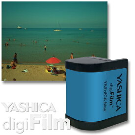 YASHICA digiFilm Premium YASHICA blue ヤシカ デジフィルム ブルー
