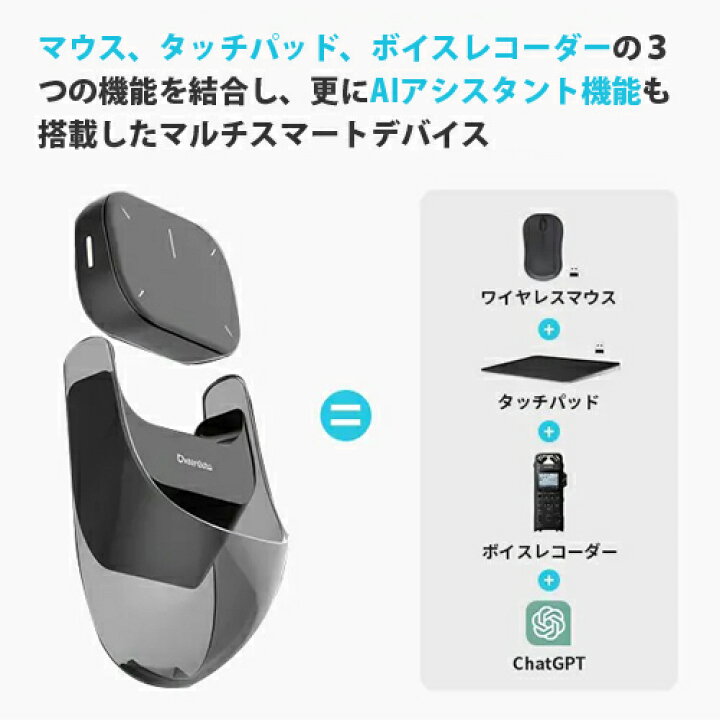 楽天市場】 Chat GPT 搭載 マルチ機能AIスマートマウス GLOTURE GeeRig 