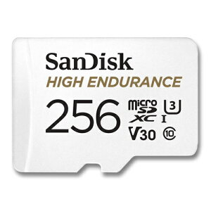 SanDisk ϋv }CNSDJ[h 256GB High Endurance microSDXC 100MB/s C10 U3 V30 SDSQQNR-256G-GN6IA