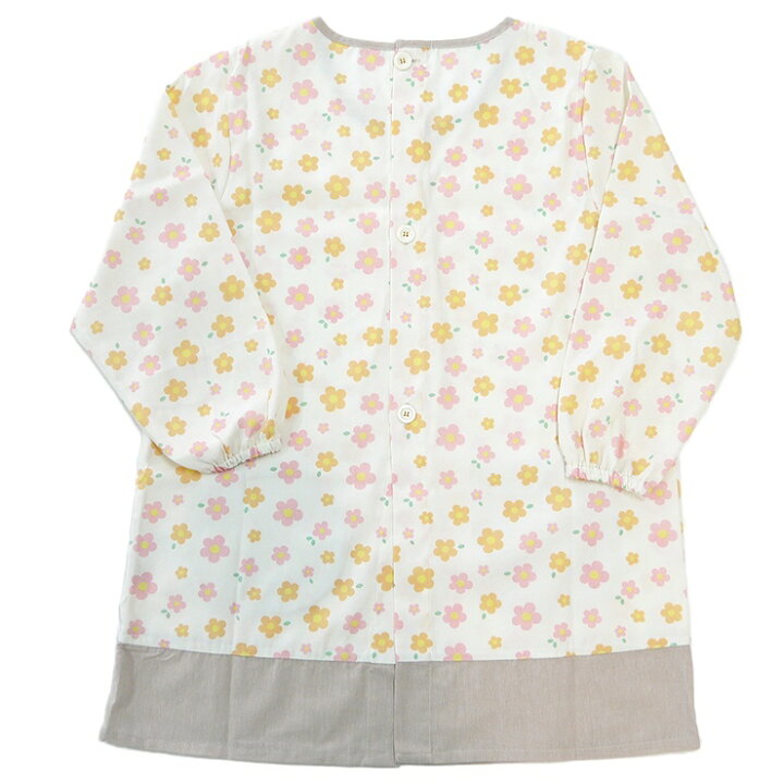 楽天市場】割烹着 モンチッチ 花柄 キャラクターエプロン かわいい  