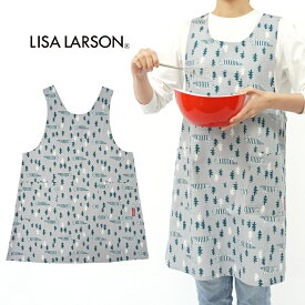 リサラーソン エプロン ブランド クロスエプロン 日本製 北欧 北欧テイスト Lisa Larson リサ・ラーソン 被るだけ おしゃれ かわいい カジュアル ナチュラル LISALARSON マイキー 猫 ギフト プレゼント