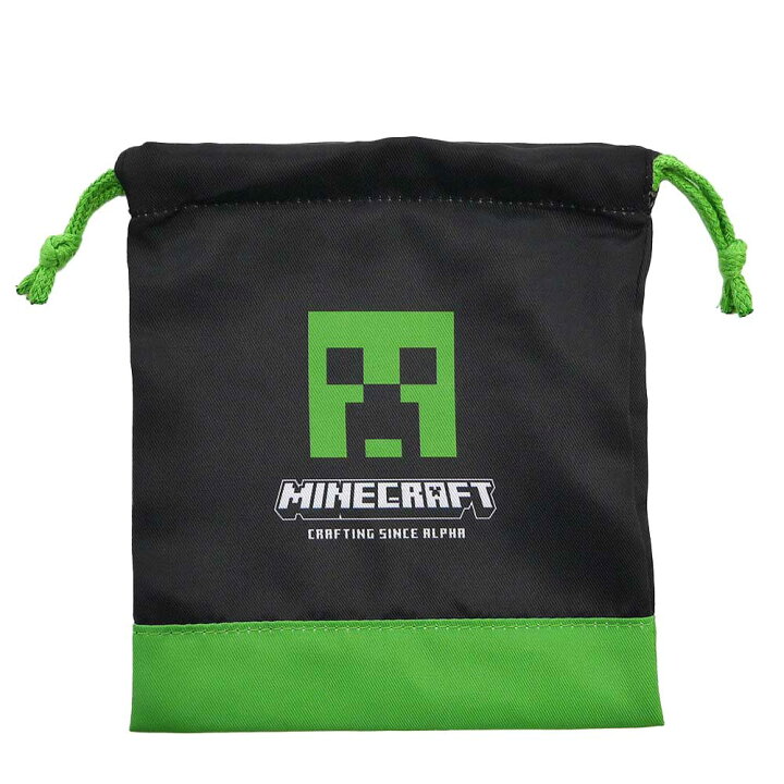 マインクラフト 巾着袋 給食袋 マイクラ コップ袋 小物入れ 巾着 小 コップ入れ ミニ巾着 名前タグ ネームタグ MINECRAFT キッズ 幼稚園 保育園 小学校 入学 準備 入園グッズ 男の子 女の子 男女兼用 プレゼント ギフト クリーパー スティーブ スケルトン ... マインクラフト 巾着 ミニ きんちゃく キャラクター マイクラ 男の子 女の子 キッズ 子ども かっこいい かわいい ポリエステル 小さめ 小学生 中学生 ゲーム クリーパー