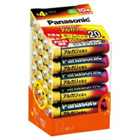 Panasonic アルカリ乾電池 単4形 20本ホームパック LR03XJ/20SH