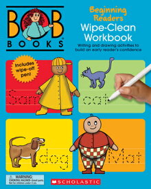 Bob Books - Wipe-Clean Workbook: Beginning Readers Phonics, Ages 4 and Up, Kindergarten (Stage 1: St BOB BKS - WIPE-CLEAN WORKBK BE （Bob Books） [ Lynn Maslen Kertell ]