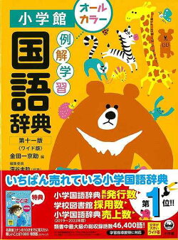 【バーゲン本】例解学習国語辞典　第11版ワイド版　オールカラー