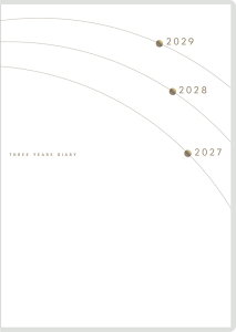 2027�N�@�蒠�@1���n�܂�@No.5�@3�N���L pocket�@�@ �������X�@A6�� �i�A�p���L�j