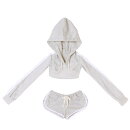 1/3スケール用ウェア AZO2 スポーティーパーカーset グレー 【FAO316-GRY】 (ドール)