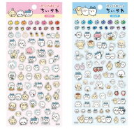 【セット商品】ちいかわ ぷっくりあしーる 1.クリア + 2.ピンチ