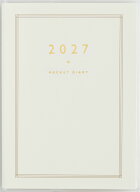 2027年　手帳　1月始まり　No.8　ポケットダイアリー（1ページ1日タイプ）　　 高橋書店　A6判 （当用日…