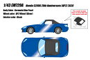EIDOLON 1/43 EM729 Honda S2000 20th Anniversary (AP2) 2020 バミューダブルーパール 【EM729A】 (ミニカー)