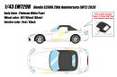 EIDOLON 1/43 EM729 Honda S2000 20th Anniversary (AP2) 2020 プラチナムホワイトパール 【EM729B】 (ミニカー)