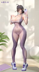 ABILU Design Molly(モリー)のお着替えタイム 京香 ヨガウェアVer. 1/4スケール塗装済完成品フィギュア 【00030250131】 (フィギュア)