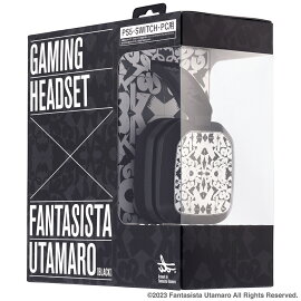 GAMING HEADSET �� FANTASISTA UTAMARO BLACK