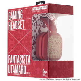 GAMING HEADSET �� FANTASISTA UTAMARO RED
