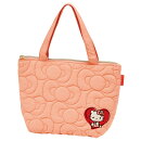 サンリオ　ハローキティ ドローイング　ランチトート 保冷 キルト生地 お弁当 ランチ バッグ