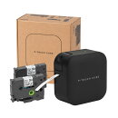 ラベルライター ブラザー PT-P320BT-BK ラベルプリンター スマホ対応 Bluetooth接続 名前シール/整理収納/推し活/プランツタグ
