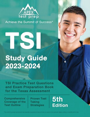 楽天ブックス: TSI Study Guide 2023-2034: TSI Practice Test Questions and Exam Preparation Book for the ...