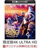 【楽天ブックス限定先着特典】SING／シング：ネクストステージ 4K Ultra HD＋ブルーレイ（オリジナルアクリルブロッ…