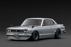 ignition model NISSAN Skyline 2000 GT-R (KPGC10) Silver (1/18 Scale) �yIG4031�z (�~�j�J�[)