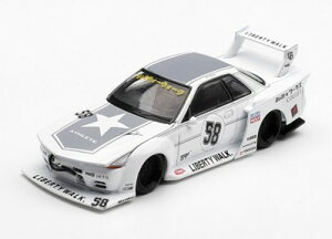 MINI-GT 1/64 LBWK Nissan �X�J�C���C�� GT-R32 Kaido Works �����I�[�g�T���� 2025(�E�n���h��) �yMGT01217-R�z (�~�j�J�[)
