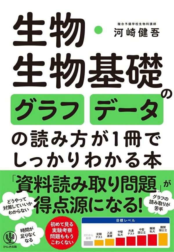 楽天ブックス 生物 生物基礎のグラフ データの読み方が1冊でしっかりわかる本 河崎 健吾 本