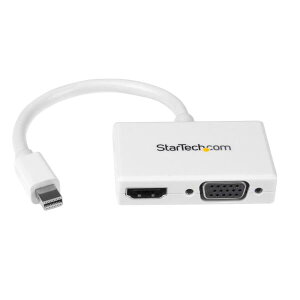 Mini DisplayPortڑgxA/VA_v^ c[CE~jfBXvC|[gMini DP - VGA/ HDMIϊA_v^ 1920x1200/ 1080p zCg