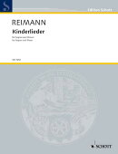 【輸入楽譜】ライマン, Aribert: 童謡: nach Gedichten von Werner Reinert(ソプラノとピアノ)