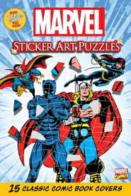 Marvel Sticker Art Puzzles MARVEL STICKER ART PUZZLES （Sticker Art Puzzles） [ Editors of Thunder Bay Press ]