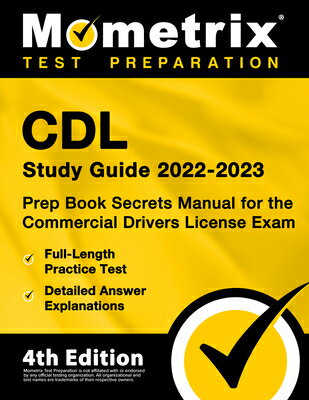 楽天ブックス: CDL Study Guide 2022-2023 - Prep Book Secrets Manual for the ...