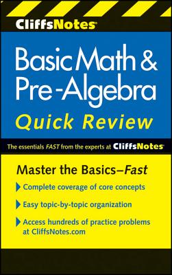 楽天ブックス: Cliffsnotes Basic Math & Pre-Algebra Quick Review, 2nd Edition ...