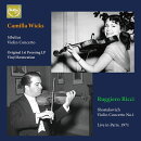 【輸入盤】シベリウス：ヴァイオリン協奏曲（カミラ・ウィックス、1952年）、ショスタコーヴィチ：ヴァイオリン協奏曲第1番（ルッジェーロ・リッチ