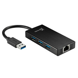 USB 3.0 to 3ポートUSB＆イーサーネット マルチハブ