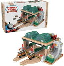 きかんしゃトーマス 木製レールシリーズ(Thomas) アニーとクララベルのナップフォードステーション 【車両電車】【3…